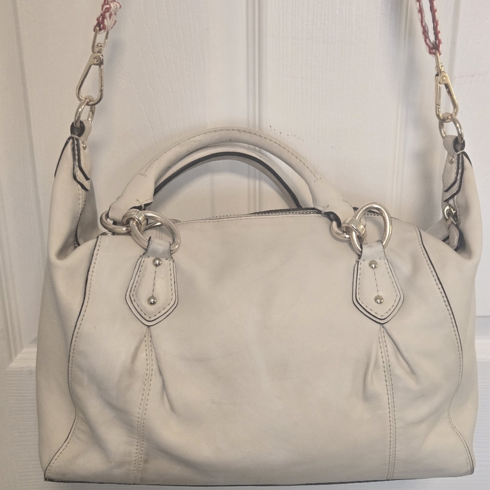 Coach White Leather Purse - Picture 6 of 16